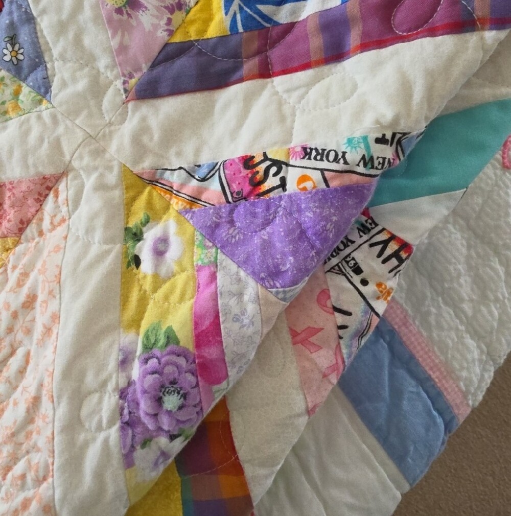 Handmade String Quilt - Picture 6 of 10